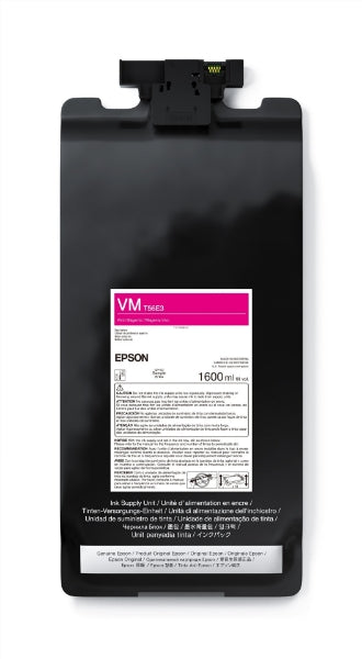 Epson UltraChrome PRO12 1.6L Vivid Magenta Ink for SureColor P20570 - T56E320
