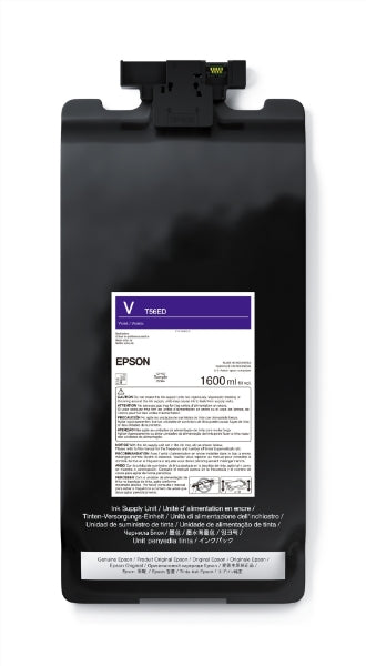 Epson UltraChrome PRO12 1.6L Violet Ink for SureColor P20570 - T56ED20