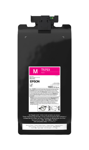 Epson UltraChrome DF 1.6 L Magenta Ink Pack for G6070 - T57S320