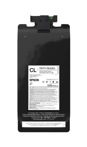 Epson UltraChrome DF 1.6 L Cleaning Liquid Pack for G6070 - C13T57Y100