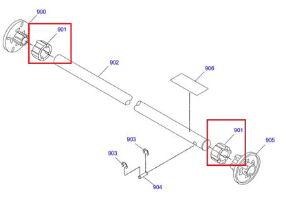 Adapter for EPSON Pro 4000/4400/4450/ 4800/4880/4900/ 7400/7450/7800/ 7880/9400/9450/ 9800/9880/11880/GS6000/P5000 - 1104332