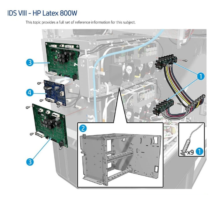 Pressure sensor for HP Latex 700/700W Printer (Y0U21-67157)
