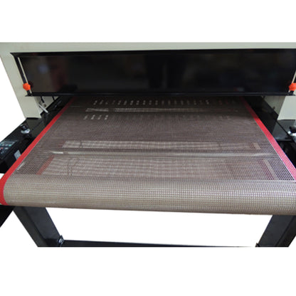 220V 8400W Conveyor Tunnel Dryer 9.8ft. Long x 25.6" Belt for Screen Printing