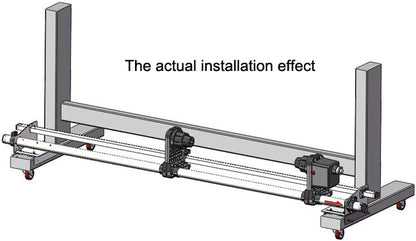 64&quot; Automatic Media Take up Reel D64 for Mutoh / Mimaki / Roland / Epson Printer