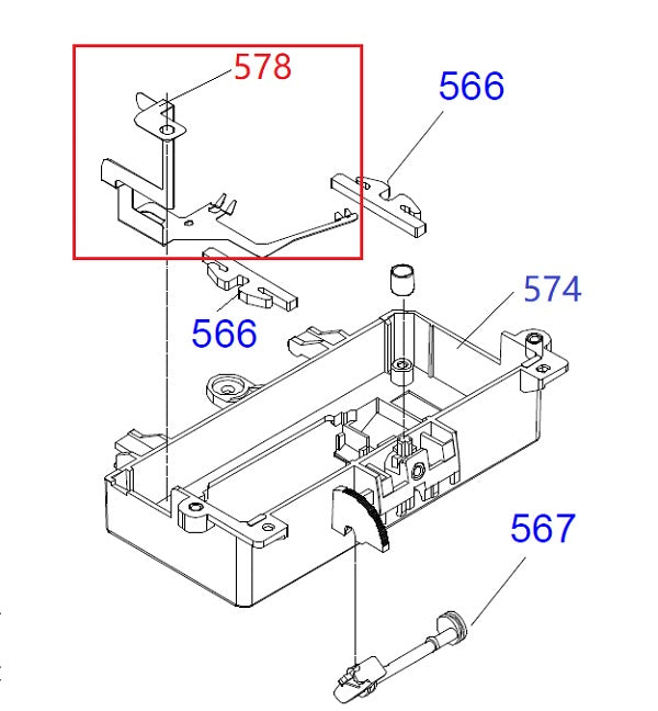 HEAD FG PLATE C for EPSON Pro 7400/7450/7800/7880/ 9400/9450/9800/9880 - 1441668