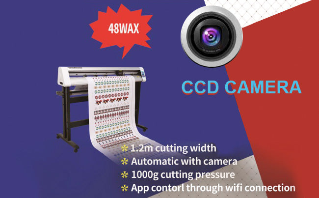 48&quot; Vinyl Cutter Plotter with Full Touch Screen and CCD Camera/Automatic Contour Cut Cutting Plotter