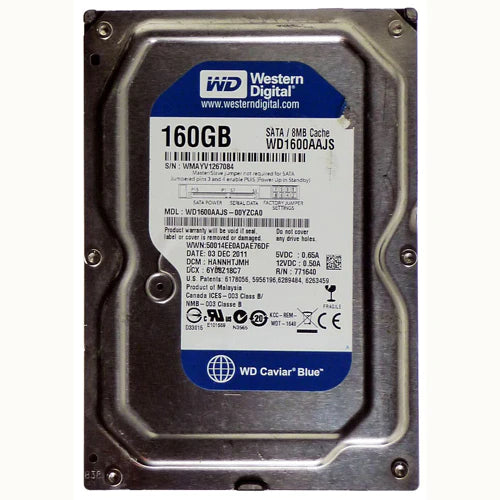 Hard Disk Drive - For the Designjet Z6100 Series (Q6651-60068) - 160GB Upgraded