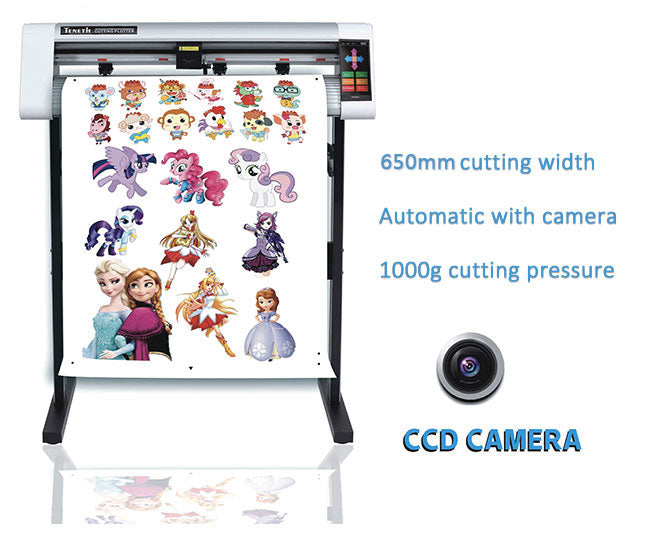 24&quot; Vinyl Cutter Plotter with Full Touch Screen and CCD Camera/Automatic Contour Cut Cutting Plotter