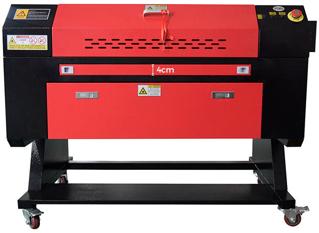 CALCA 80W 20" x 28" CO2 Laser Engraver and Cutter Machines with Ruida DSP RDWorks V8, Compatible with LightBurn Software