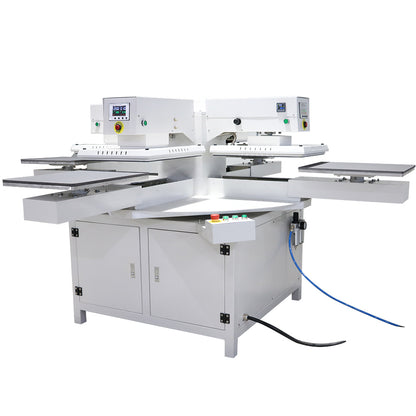 220V 7.5KW 34A 16&quot; x 20&quot; 4 Station Automatic Heat Press