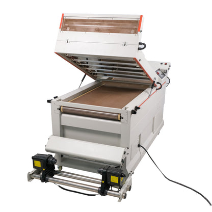 CALCA PRO 24in High Speed Automatic Recycling DTF Powder Shaker and Dryer with Vacuum Absorption Conveying Platform and Touch Screen