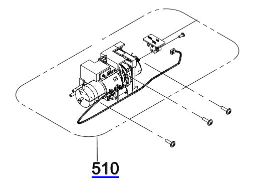 EPSON Pro 4900/SureColor SC-P5000 Pressure Pump / Decompression Pump - 1714127/1602758