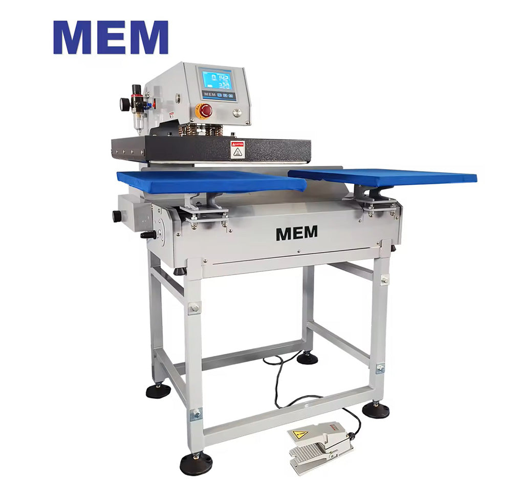 MEM 16in x 20in Full-Automatic Pneumatic Double Station Heat Press with Laser Positioning System