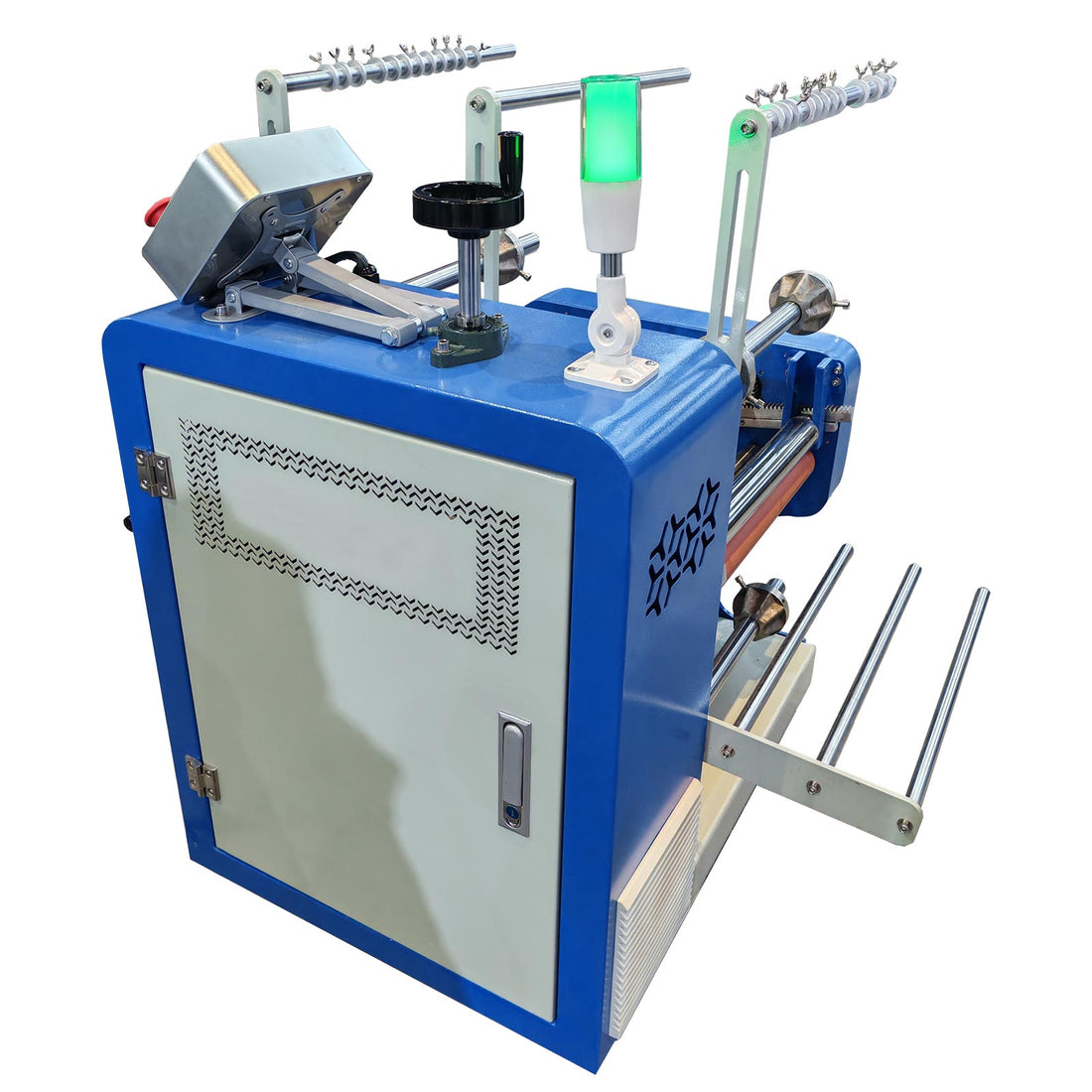 8in x 16in Mini Roller Ribbon &amp; Narrow Fabrics Double-sided Heat Press Machine