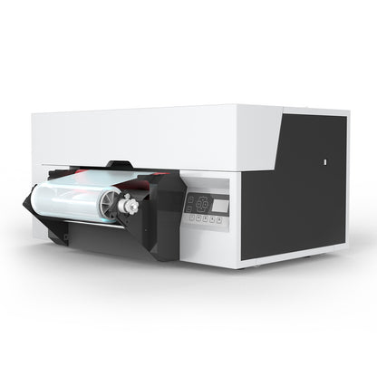 12Inch UVDTF Desktop Direct to Substrate Roll Printer With Epson I3200-U1HD Printhead