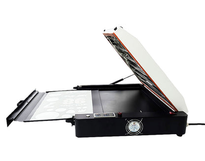 US Stock, CALCA 18in x 24in DTF Oven With Temperature Control Pro DTF Oven Curing Transfer Film DTF Sheet Drawer Model