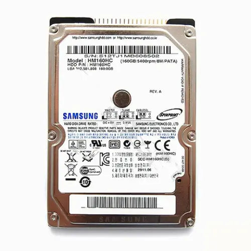 160GB IDE Hard Disk Drive HDD Replacement/Upgrade for the HP Designjet T1100 Printers (Q6683-60021) - New