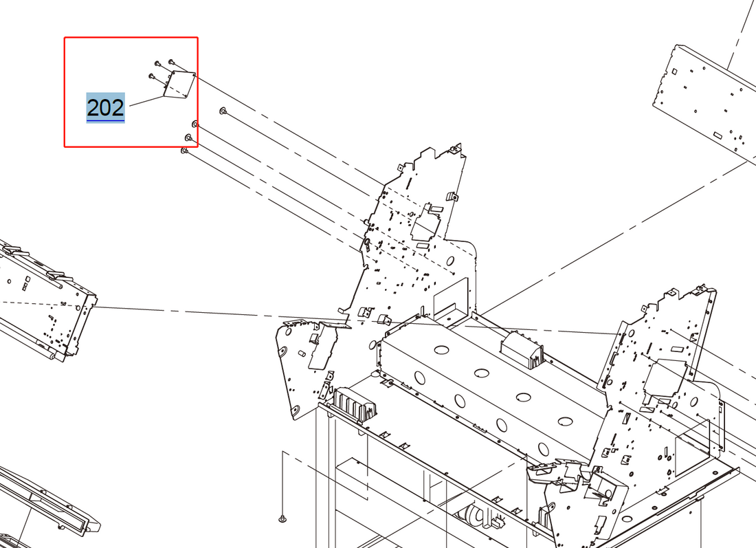 SUB C BOARD for EPSON P6000 P7000 P8000 P9000 / P6070 P7070 P8070 P9070 - 2168576
