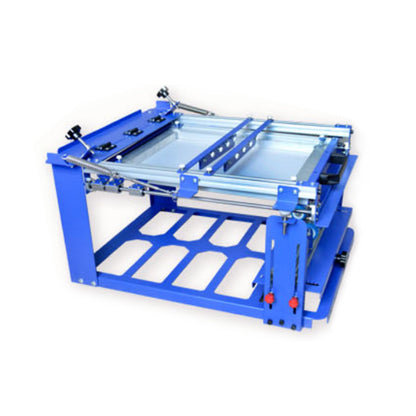 Manual Cylinder Curved Screen Printing Press for Cup / Mug / Bottle with Self-tensioning Frame (Diameter:5.9" )