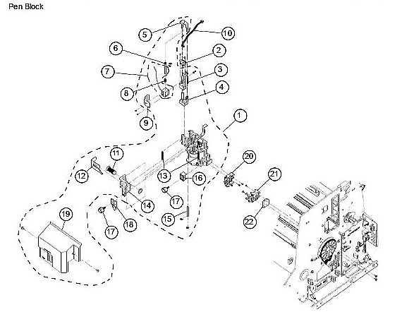 Spring, RMS Up - For the Graphtec FC9000 (U621263340)