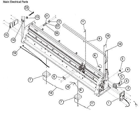 Flexible Cable Clamper (RFC-45V0) - For the Graphtec FC9000 (U361102011)