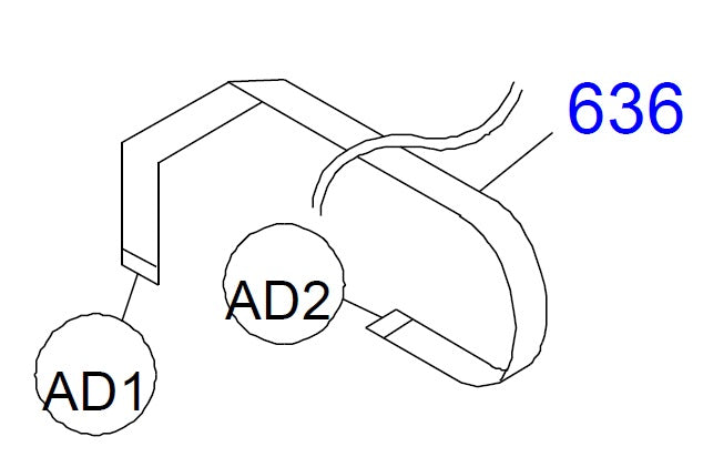 HARNESS,PANEL INTERMIT for EPSON 4400 4450 4800 4880 - 2091560