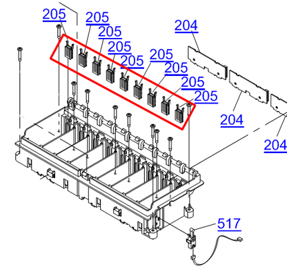 EPSON P600 P607 CSIC / Connector - 2108807