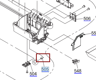 PW Sensor for EPSON 3800 3880 4900/ P400 P600 P800 / P5000 P6000 P7000 P7500 P8000 P9000 P9500 / P10000 P20000 / T2100 T3000 / T3200 T3400 T3405 / T5000 T5100 T5200 / T5400 T5405 / T7000 T7200 T7200D / T3170 T5170 T3270 / T5270 T3470 T5470 - 2109393