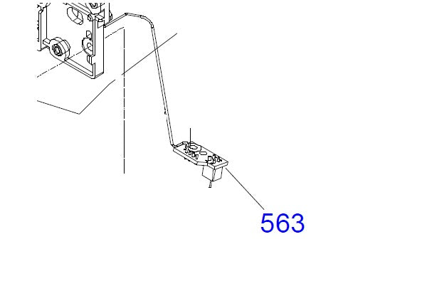 EDGE SENSE CABLE ASSY for EPSON Pro 7800/7880/9800/9880 - 2111170