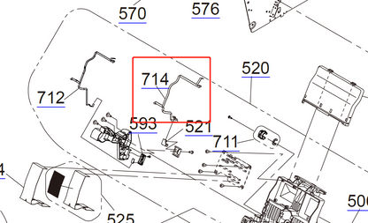 EPSON SC-P6000 P7000 P8000 P9000 / P6070 P7070 P8070 P9070 INK MARK SRNSOR FFC (CN113) - 2128016