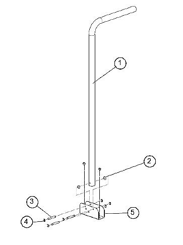 Shaft, Side Pipe, Basket - For the Graphtec FC9000 (U621801930)