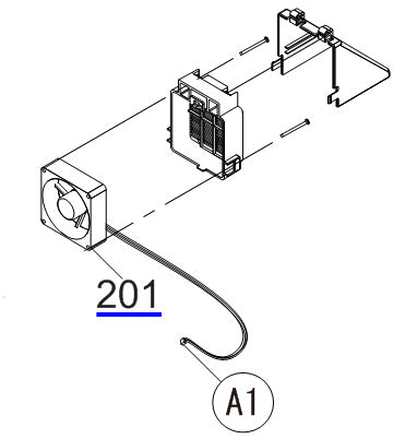 EPSON P10000/P20000 DC FAN MOTOR - 2164720