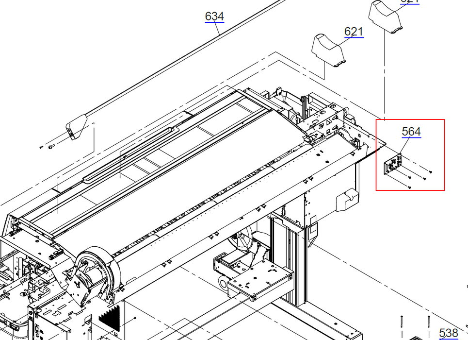 EPSON P10000 P10070 P20000 P20070 Sub-B Board - 2171573