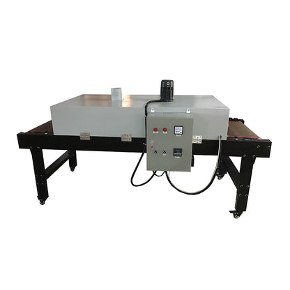 220V 7200W Conveyor Tunnel Dryer 8.2ft. Long x 25.6" Belt for Screen Printing