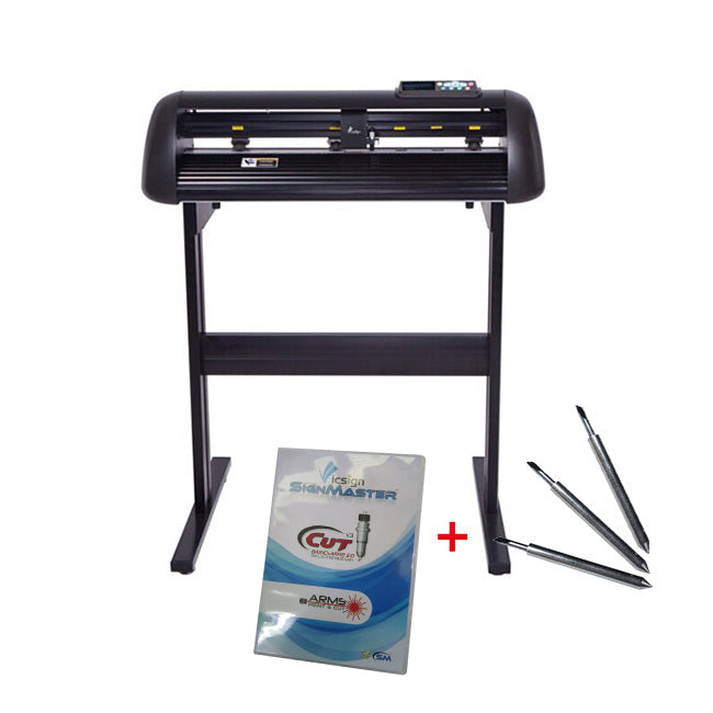 24&quot; Vicsign Vinyl Cutter with CCD Camera, Full Auto Contour Cut Function