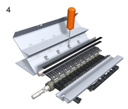 Pinchwheel insertion tool - For the HP Designjet T610, T620, T770, T1100, T1120, T1200, T1300, T2300, T1700, Z3100, Z3200, Z2100, Z5200, Z5600, Z6, Z9+ Series (Q6687-60084)