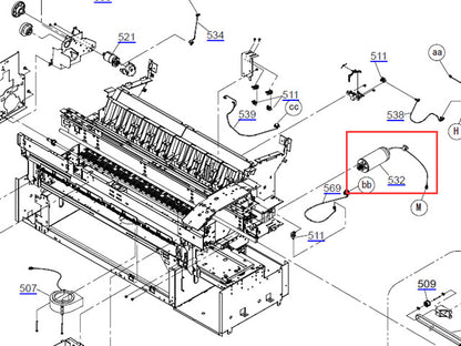 CR Motor for EPSON T3000/T3070 T3200/T3250/T3270 - 2142804