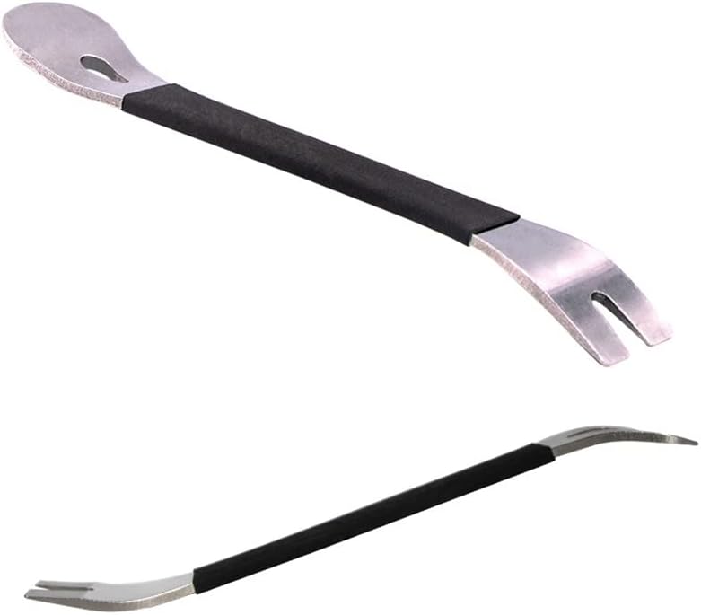 Car Metal Auto Trim Removal Tool Stainless Steel Durable Two-end Trim - 1pcs