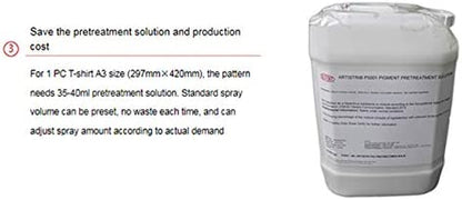 DTG Machine Spray Pretreatment Machine DTG Pretreat Machine for Quick Cleanup and Consistent Pre-Treatment Quality 110V