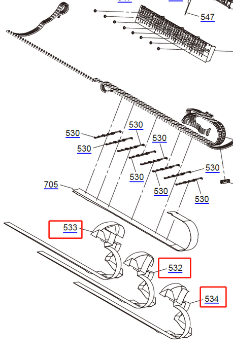 EPSON P6000 P7000 P8000 P9000 7700 7890 7900 9700 9890 9900 P6070 P7070 P8070 P9070 CR HARNESS Cable (CN100. CN101, CN104) - 2142275, 2142267, 2142269