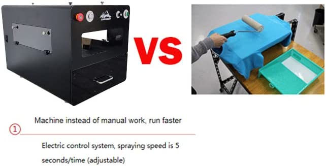 DTG Machine Spray Pretreatment Machine DTG Pretreat Machine for Quick Cleanup and Consistent Pre-Treatment Quality 110V