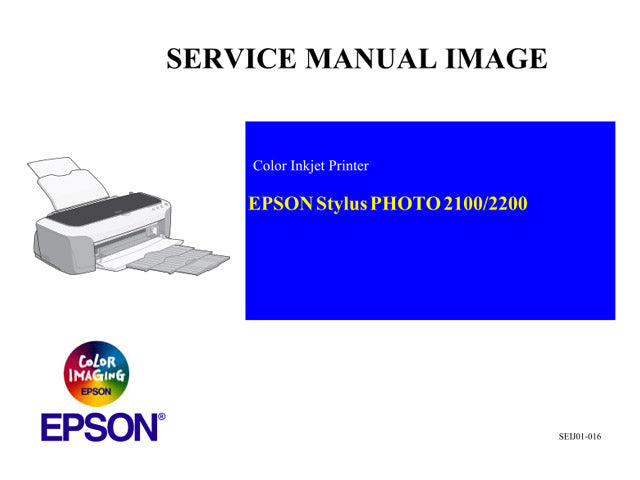 De er Athletic Mellemøsten EPSON 2100/2200 Service Manual — Wide Image Solutions