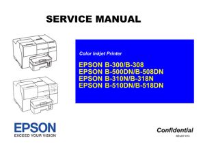 EPSON B310N/B318N/B510DN/B518DN Service Manual