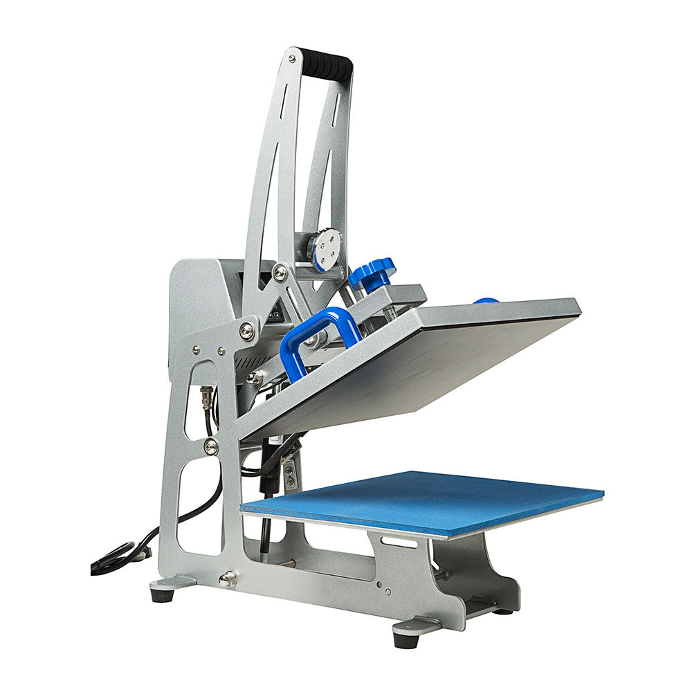 Auto-open Flat Heat Press Machine 11&quot; x 15&quot; (280 x 380mm) for T-shirts with Replaceable Platen
