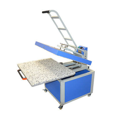 Qomolangma 31in x 39in Large Format Manual Operation Hand Force Textile Thermo Transfer Heat Press Machine 220V 1P 30A