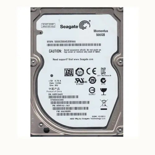 Hard Disk Drive HDD (500GB) for the HP Designjet Z2600, Z5600 Series (T0B51-67007) - Refurbished