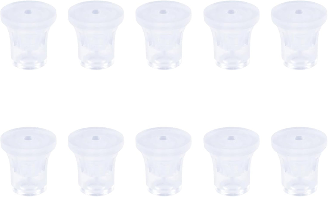 Acrylic Invisible Plastic Advertising Nails Clip-in Standoffs for Art Framing Grade (10PCS - 14 x 14mm / 20 x 20mm) - IAN05