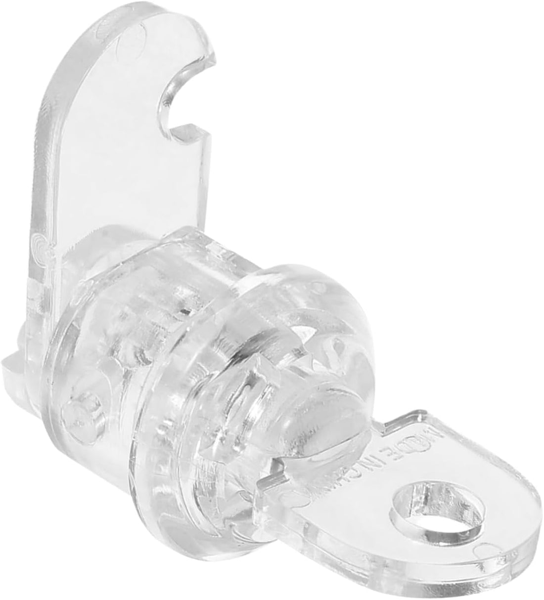 Acrylic Cabinet Door Lock Key Hidden Display Case Latch for Wardrobe Closets and Showcase Use and Aesthetic Lock