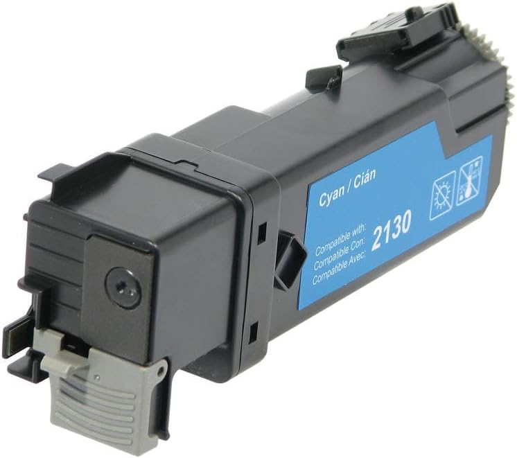 Clover Remanufactured High Yield Cyan Toner Cartridge for Dell 2130/2135