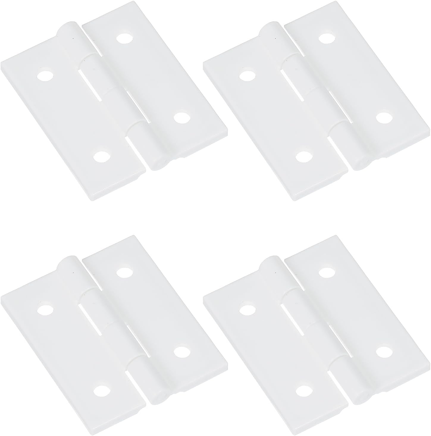 Normal Acrylic Hinge Transparent Folding Lightweight (45x38mm) - 4pcs